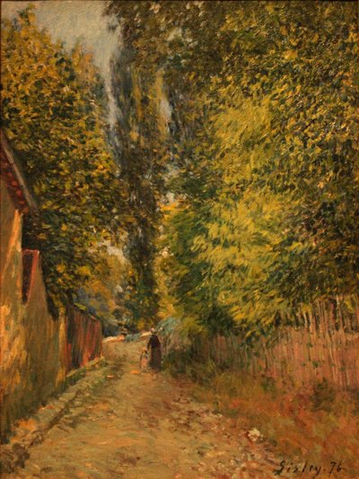 Dintorni di Louveciennes da Alfred Sisley